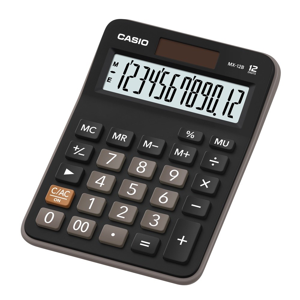 Hesap Makineleri Casio MX-12B 12 Hane Masa Üstü Hesap Makinesi Satın Al