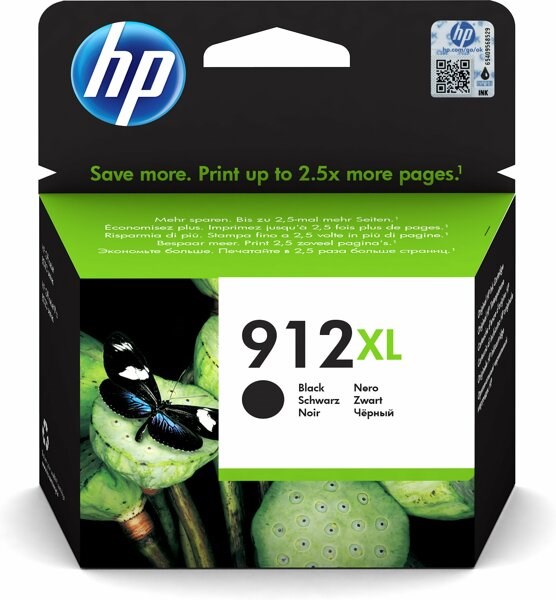 HP Kartuş HP 912XL Yüksek Kapasite Black SiyahKartuş 3YL84A Satın Al