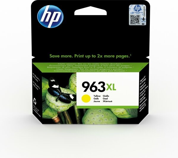 HP Kartuş HP 963XL Yüksek Kapasite Yellow Sarı Kartuş 3JA29A Satın Al
