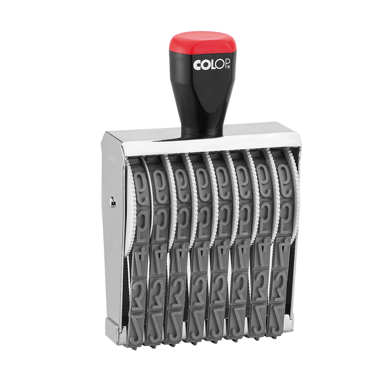Istampa Kaşe ve Mürekkepleri COLOP 018008 BANDLI NUMARATÖR - 18MM/8 HANELİ Satın Al