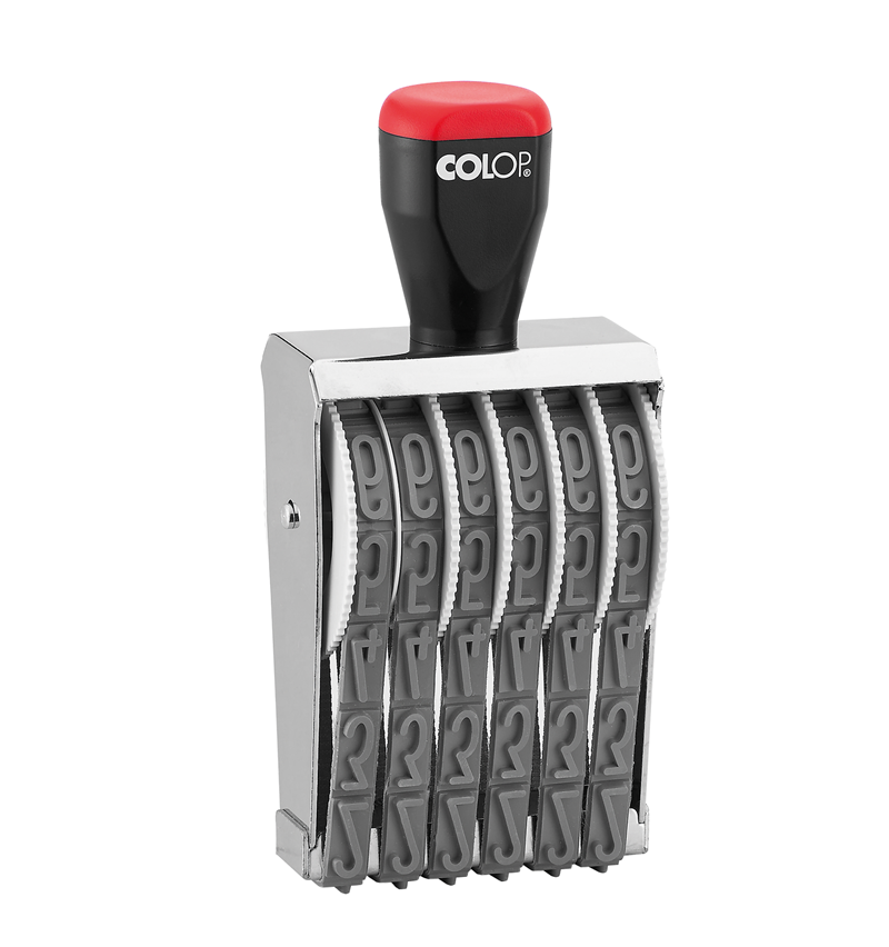 Istampa Kaşe ve Mürekkepleri COLOP 018006 BANDLI NUMARATÖR - 18MM/6 HANELİ Satın Al