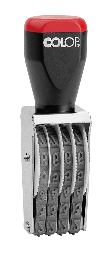 Istampa Kaşe ve Mürekkepleri COLOP 09004 BANDLI NUMARATÖR - 9MM/4 HANELİ Satın Al