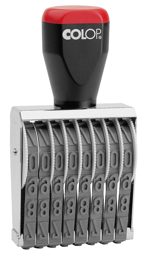 Istampa Kaşe ve Mürekkepleri COLOP 09008 BANDLI NUMARATÖR - 9MM/8 HANELİ Satın Al