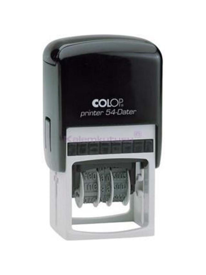 Istampa Kaşe ve Mürekkepleri COLOP PRINTER 53 TARİH KAŞE(TR) SİYAH KASA SİYAH KEÇE - 30X45MM Satın Al