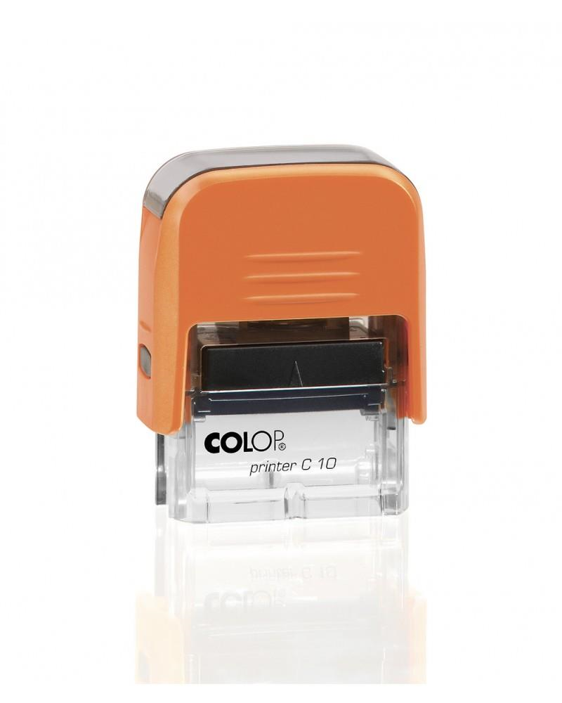 Istampa Kaşe ve Mürekkepleri COLOP PRINTER C10 TURUNCU KASA SİYAH KEÇE - 10X27MM Satın Al