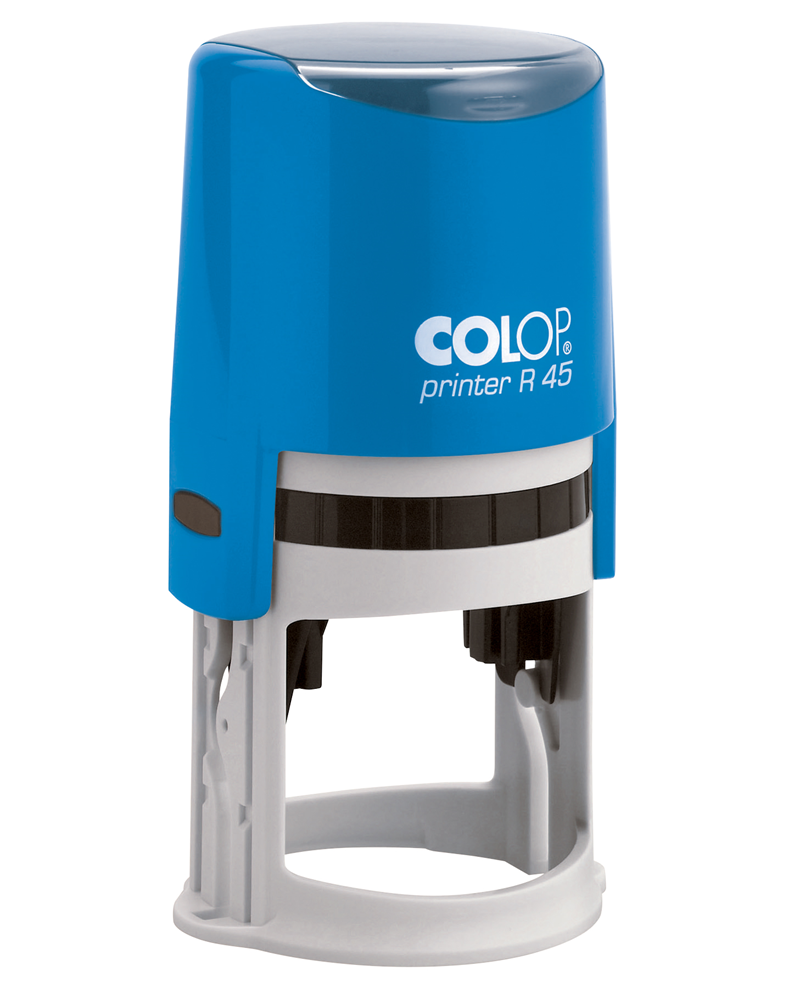 Istampa Kaşe ve Mürekkepleri COLOP R45 YUVARLAK MAVİ KASA MAVİ KEÇE - 45MM Satın Al