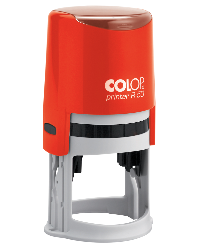 Istampa Kaşe ve Mürekkepleri COLOP R50 YUVARLAK KIRMIZI KASA SİYAH KEÇE - 50MM Satın Al