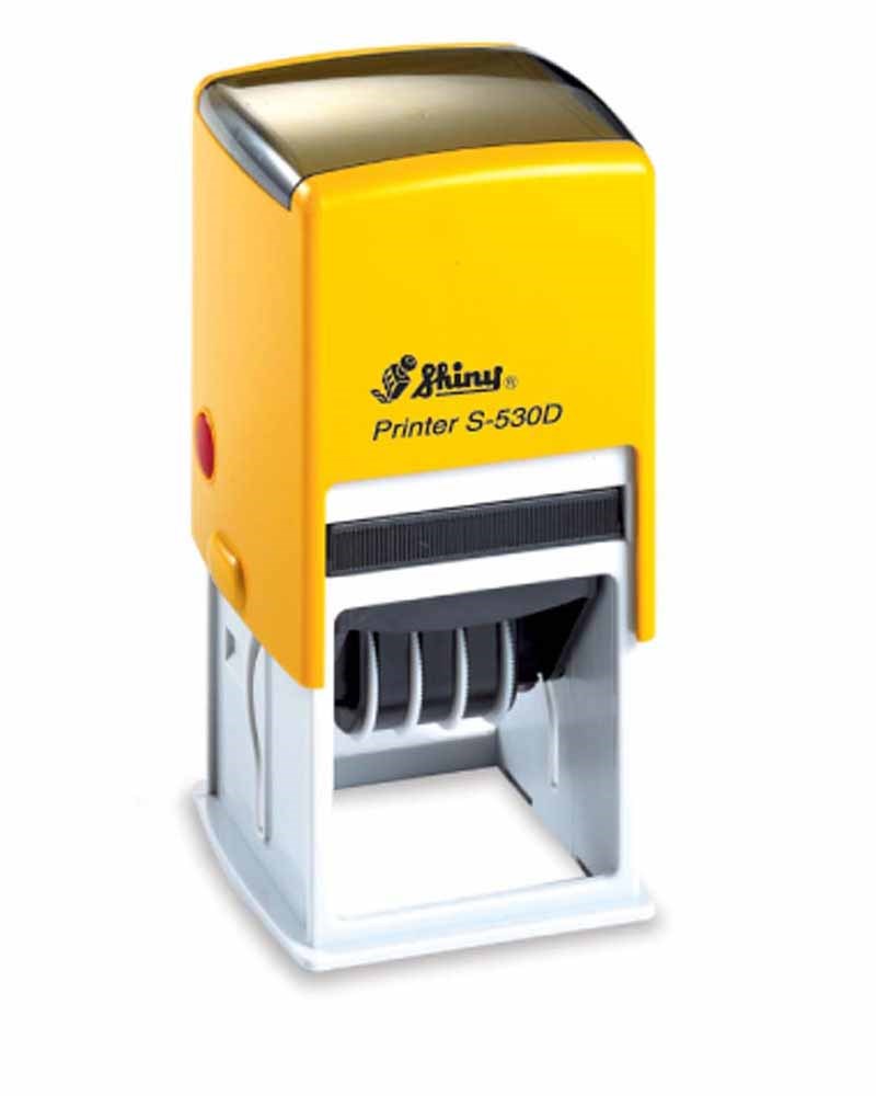 Istampa Kaşe ve Mürekkepleri SHINY S-530 SİYAH KASA SİYAH PED 32X32MM Satın Al