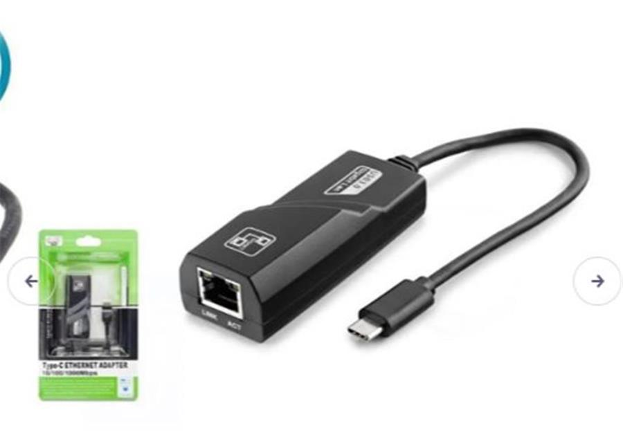 Kablolar ve Adaptörler Hadron HDX5273 Type-C 3.0 Ethernet Çevirici Adaptör 10-100-1000 MBPS Satın Al