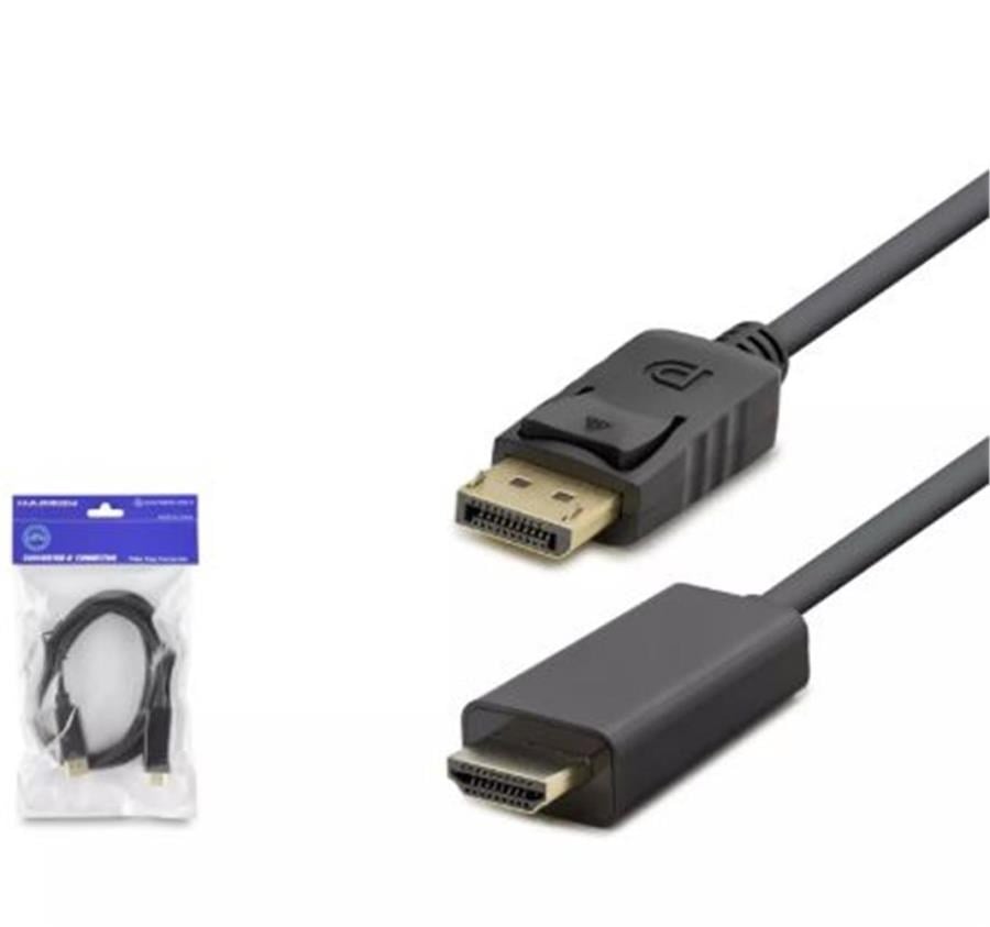 Kablolar ve Adaptörler HADRON HDX7796 1.8MT DISPLAY TO HDMI KABLO 4K 30HZ Satın Al