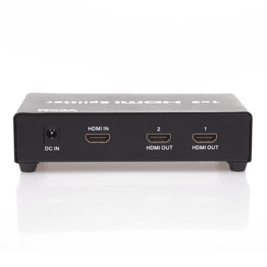Kablolar ve Adaptörler Vcom DD412A 1-2 Port 1.4V 1080P Metal Hdmi Splitter Satın Al