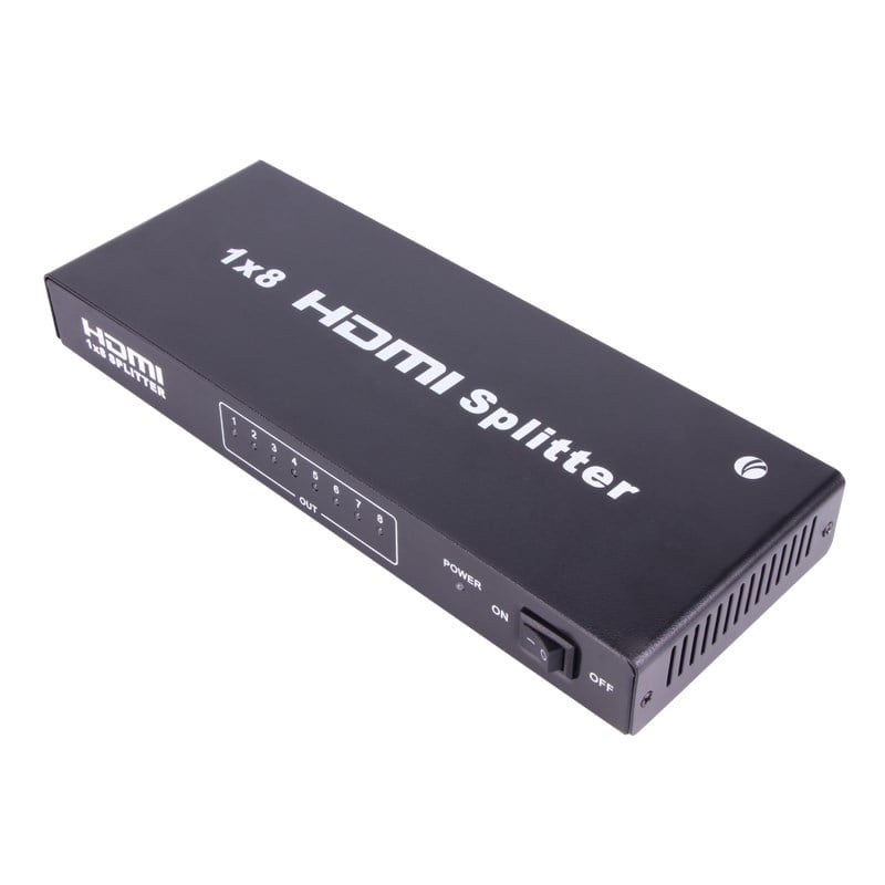 Kablolar ve Adaptörler Vcom DD418A 1-8 Port 1.4V 3D Metal Hdmi Splitter Satın Al