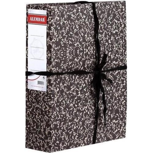 Karton Klasörler Alemdar Geniş Karton Klasör A4 Siyah İpli Satın Al