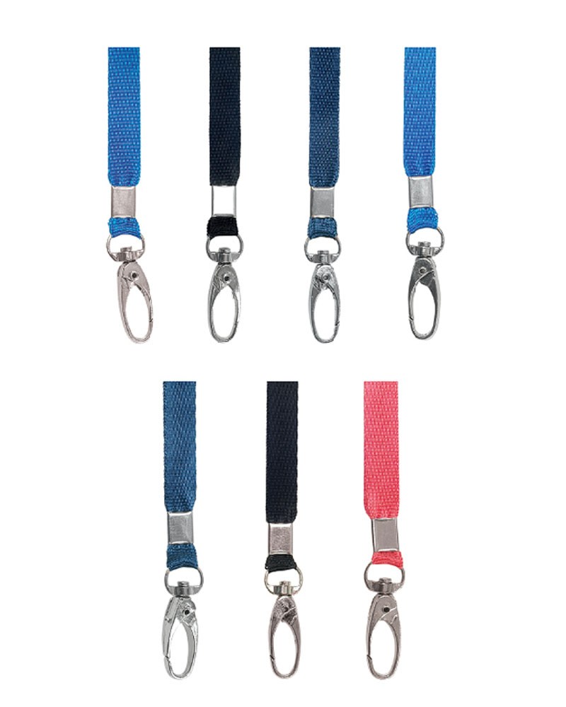 Kartvizitlikler SARFF Metal Akrep Kancalı Kart Askı İpi (1 cm Lacivert) Satın Al