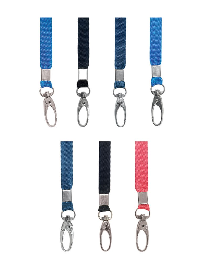Kartvizitlikler SARFF Metal Akrep Kancalı Kart Askı İpi (1 cm Mavi) Satın Al