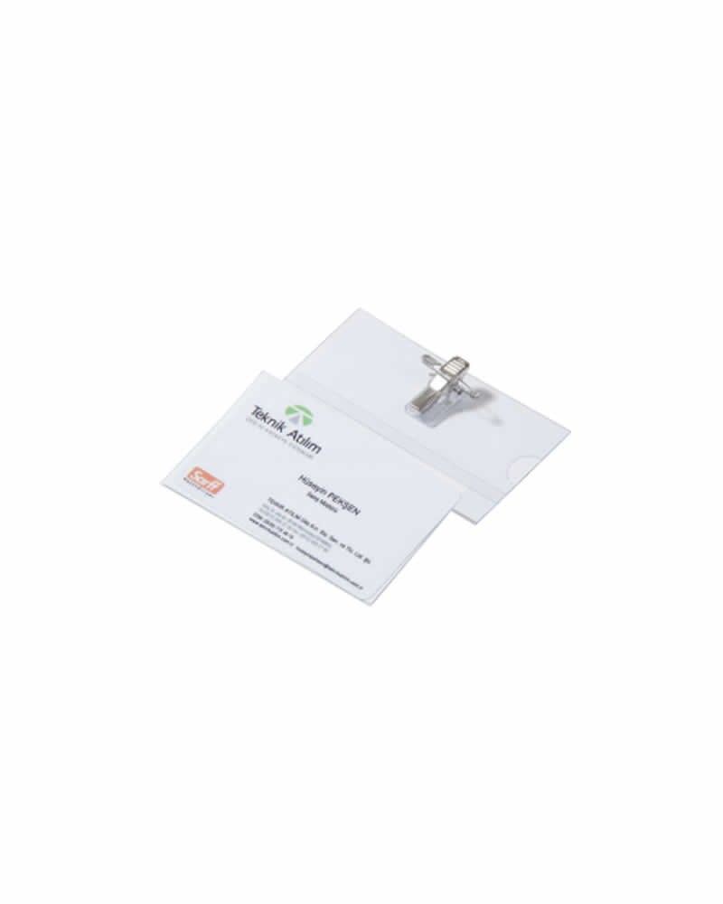 Kartvizitlikler SARFF PVC KOKART İĞNELİ - 50ADET Satın Al