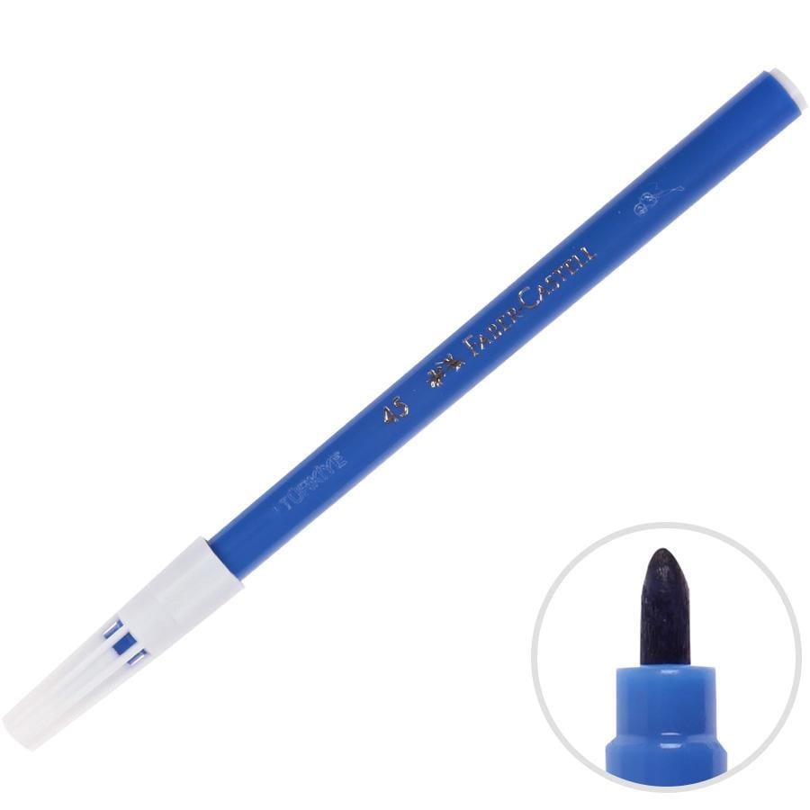 Keçeli Kalemler Faber Castell 45 Keçeli Kalem Mavi 10'lu Paket Satın Al