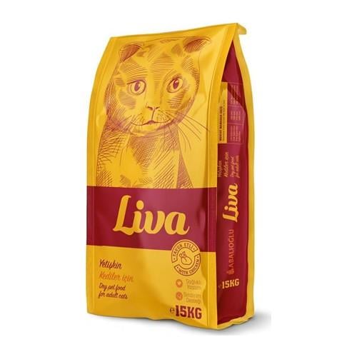 Kedi Maması Liva Tavuk Etli Yetişkin Kedi Maması 15 Kg Satın Al