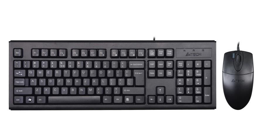 Klavyeler ve Setleri A4 Tech Km-72620D Siyah Q Tr Usb Fn Multimedya Kablolu Set Satın Al