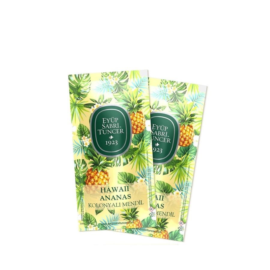 Kolonyalar Eyüp Sabri Tuncer Hawaii Ananas Kolonyalı Mendil 150li 5X10 Küçük Boy Satın Al