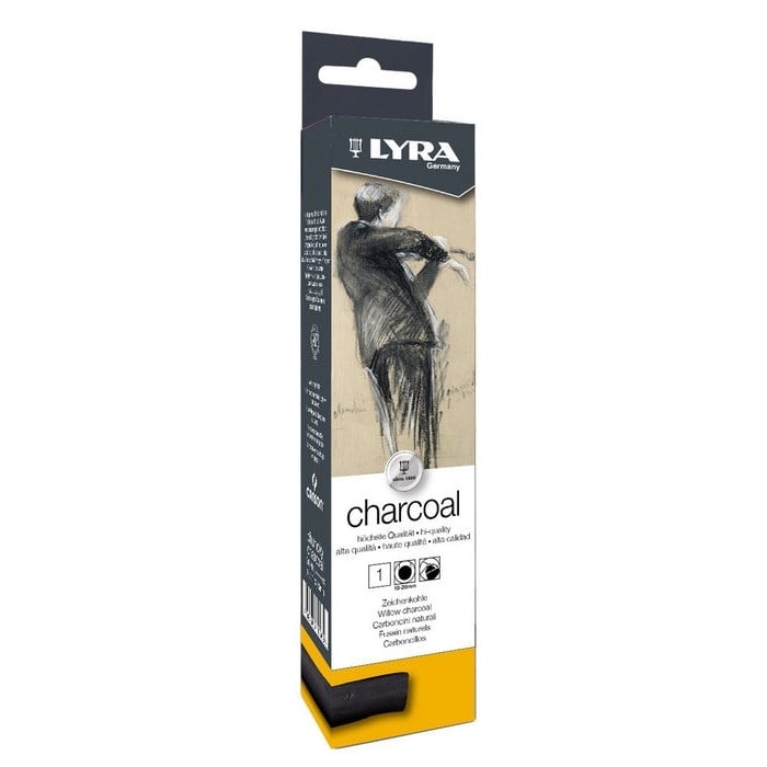 Kömür Kalem ( Füzen ) Lyra Chunky Charcoals Doğal Füzen Kalem 15-20mm Tekli Kutu Satın Al