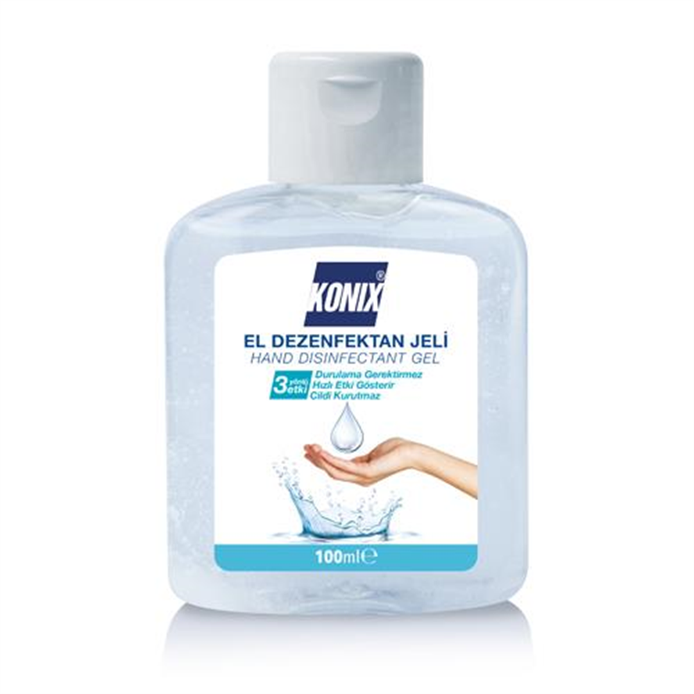 Konix Antibakteriyel Jel El Dezenfektanı 100 ml