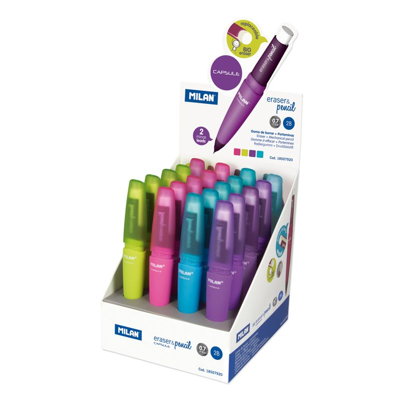 Kurşun Kalemler MILAN 18507920 CAPSULE VERSATİL KALEM 0,7MM - 20ADET Satın Al