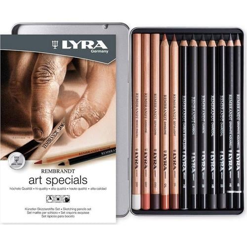 Kuru Boyalar Lyra Rembrandt Art Specials Çizim Kalem Seti 12'li Metal Kutu Satın Al
