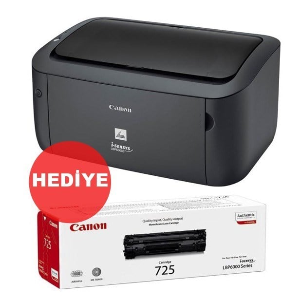 Lazer Yazıcılar Canon LBP6030BK Toner Hediyeli Mono Lazer Yazıcı Satın Al