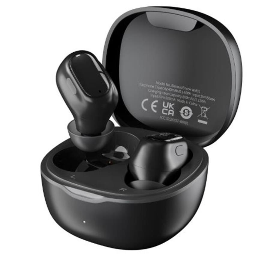 Mikrofon, Kulaklık ve Hoparlör Baseus Encok WM01 TWS Kulaklık-Siyah NGTW370001 Satın Al