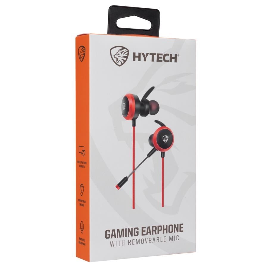 Mikrofon, Kulaklık ve Hoparlör Hytech HY-GK2 3,5 Oyuncu Esnek Mikrofonlu Kırmızı Kulakiçi Kulaklık Satın Al