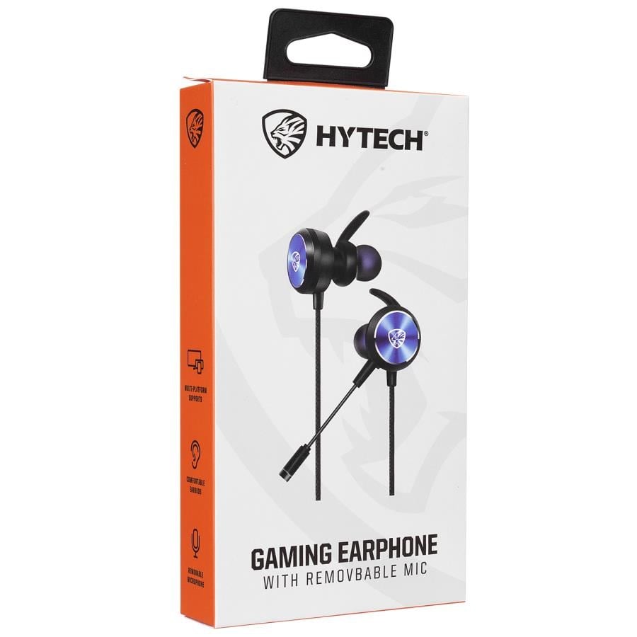 Mikrofon, Kulaklık ve Hoparlör Hytech HY-GK3 3,5 Oyuncu Esnek Mikrofonlu Mavi Kulakiçi Kulaklık Satın Al