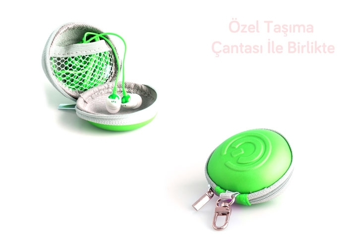 Mikrofon, Kulaklık ve Hoparlör SNOPY SN-709 YEŞİL KULAK İÇİ KORUMA ÇANTALI LÜKS Satın Al