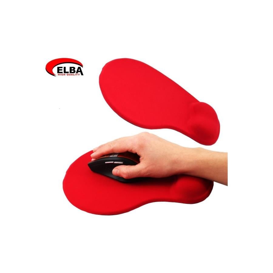 Mouse Elba K06152 Bileklikli Jel Mouse Pad Kırmızı Satın Al