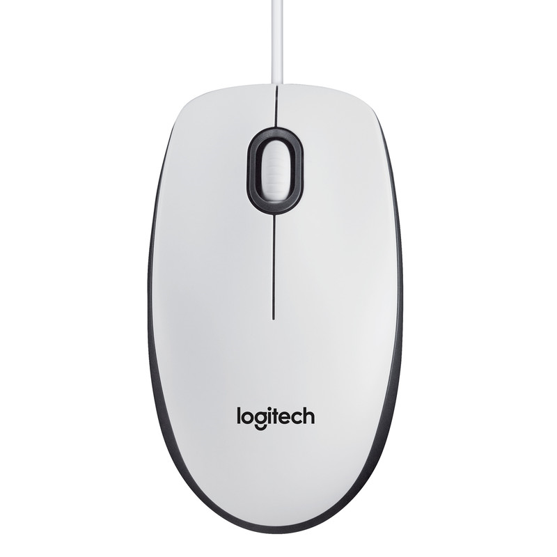 Mouse Logitech 910-003360 B100 Beyaz Kablolu Mouse Satın Al
