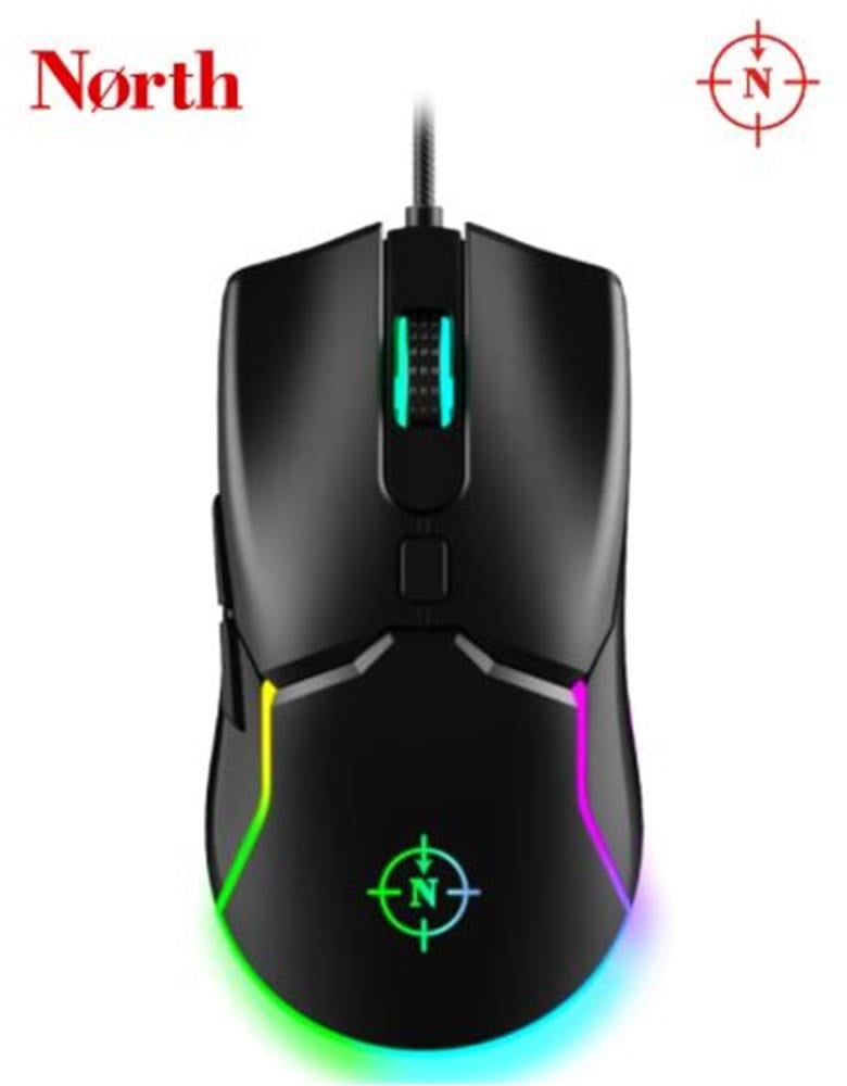 Mouse North Air Black RGB Kablolu Profesyonel Oyuncu Mouse Satın Al