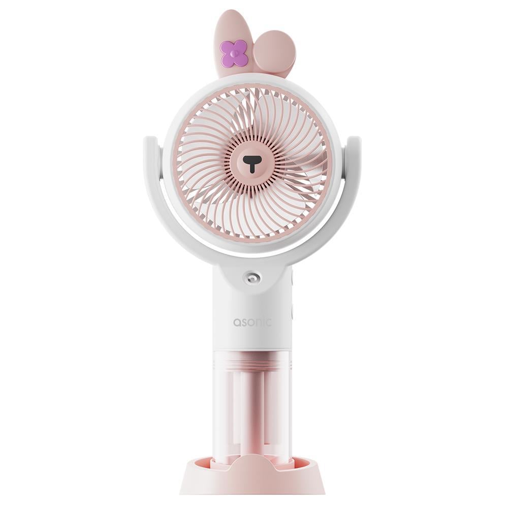 Notebook Soğutucular Asonic AFN26 Beyaz 500mAh 2 Kademe (Püskürtme Fonksiyon) Nemlendirici Sprey USB Fan Şarjlı Satın Al