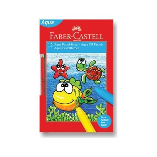 Okul Kırtasiye Faber Castell Aqua Pastel Boya 12 Renk Satın Al