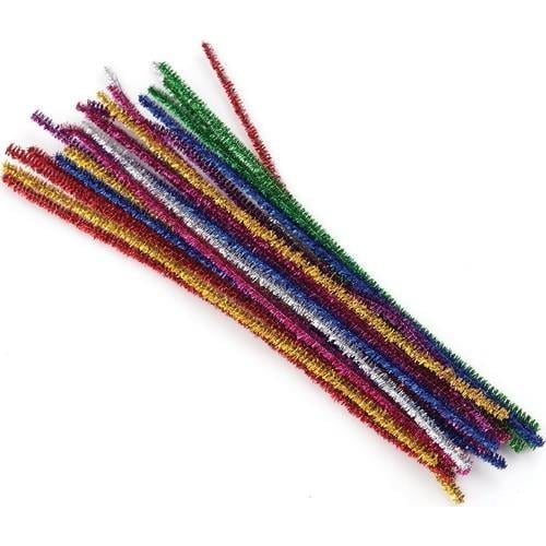 Okul Kırtasiye Lino Rbz 2022-30 Şönil 30 cm 6 mm Metalik 25'li Paket Satın Al