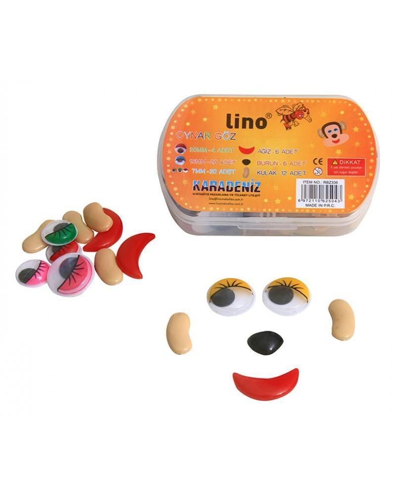 Okul Kırtasiye Lino Rbz-336 Göz Kulak Burun Ağız Set Satın Al