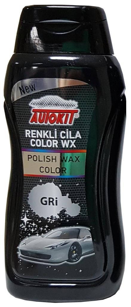 Oto Bakım Ürünleri Autokit Renkli Likit Cila Gri 300 ml Satın Al