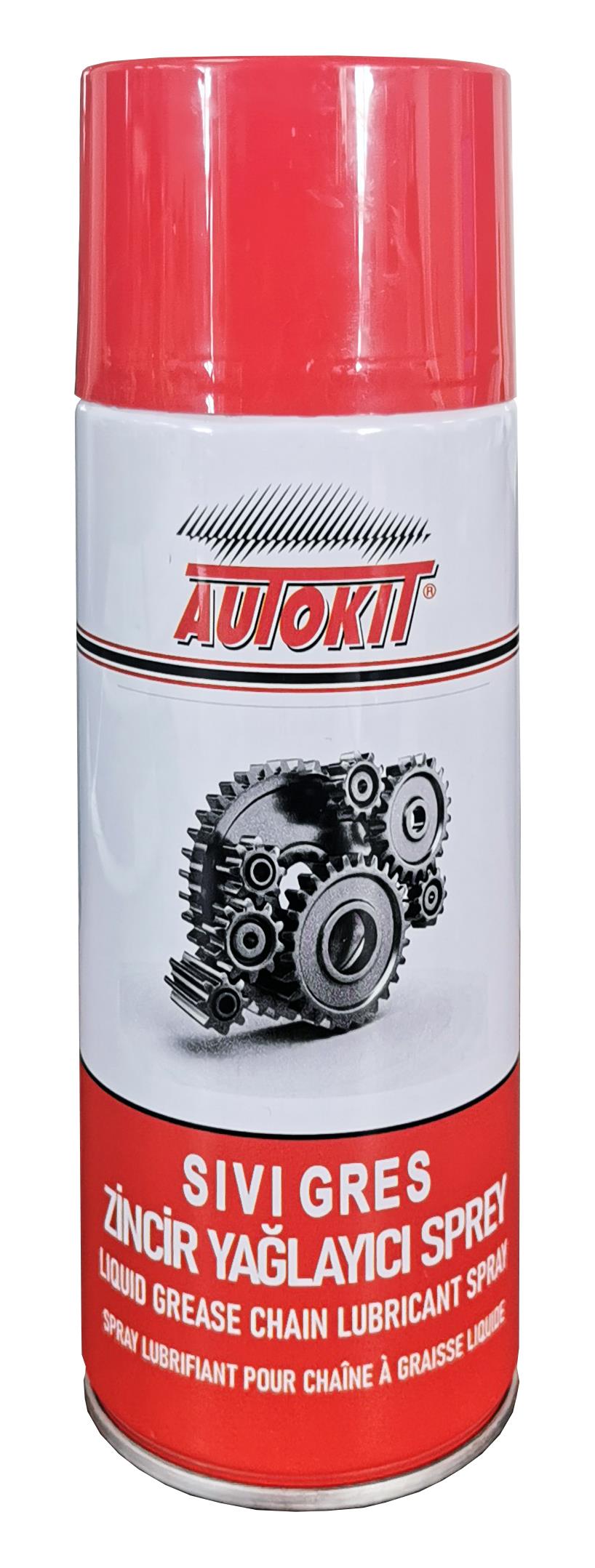 Oto Bakım Ürünleri Autokit Sıvı Gres Yağlayıcı Sprey 400 ml Satın Al