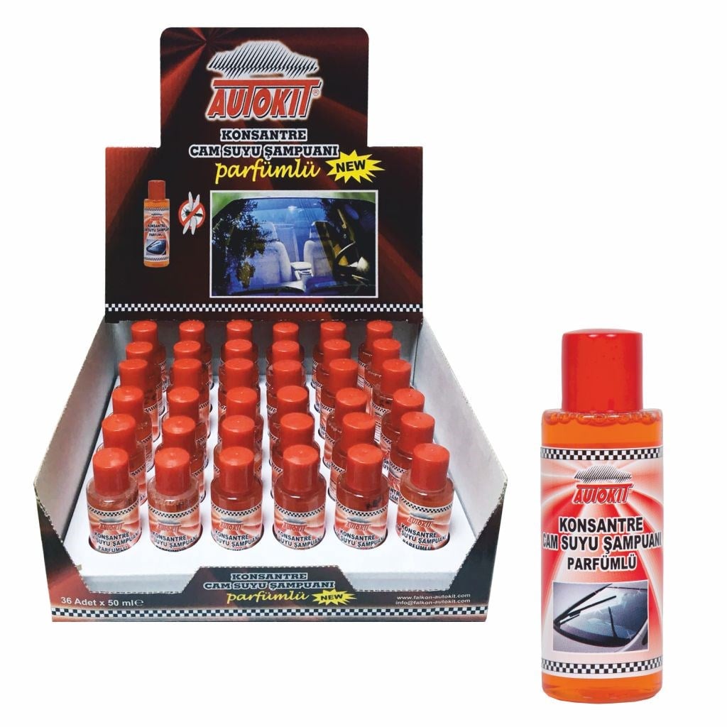 Oto Ürünleri Autokit Konsantre Cam Suyu Şampuanı Parfümlü 50 Ml Satın Al
