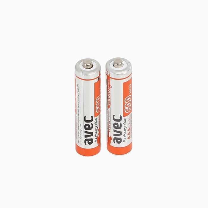 Piller Avec 600 Mah İnce Pil 2'li Satın Al