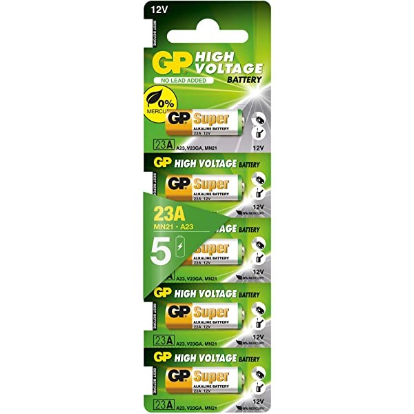 Piller GP 23A 12V ALKALİN İNCE ÇAKMAK PİLİ Satın Al