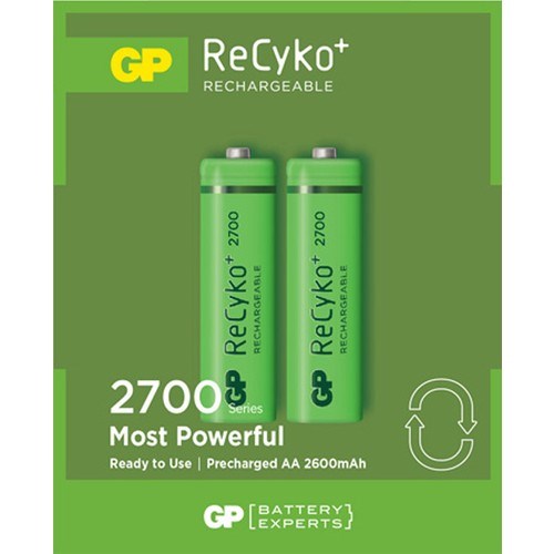 Piller GP 2600MAH RECYKO Nİ-MH ŞARJ EDİLEBİLİR (2Lİ) Satın Al