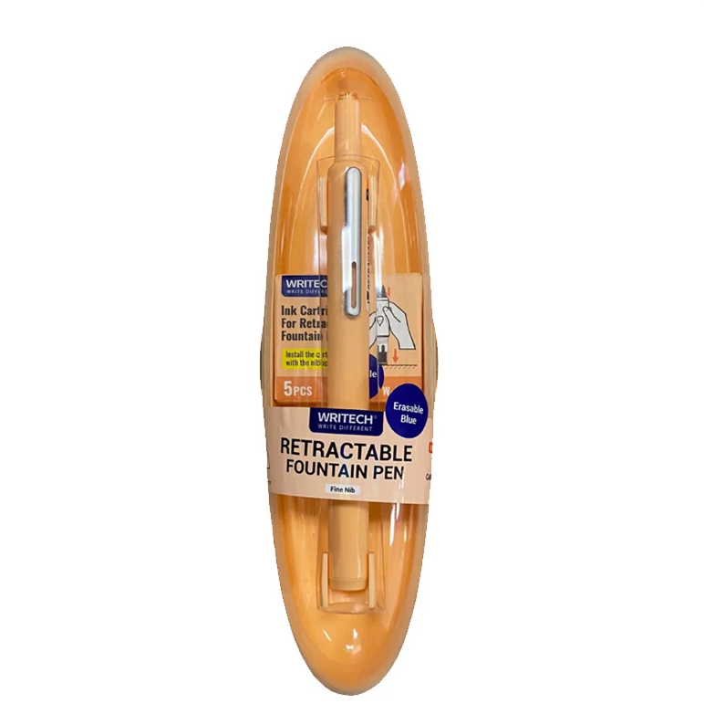 Prestij ve Dolma Kalemler WRITECH W-784 BASMALI DOLMA KALEM TURUNCU - BLİSTER Satın Al