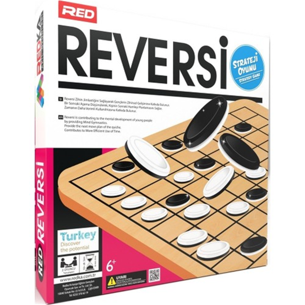 Redka Reversi Zeka Mantık Akıl ve Strateji Oyunu