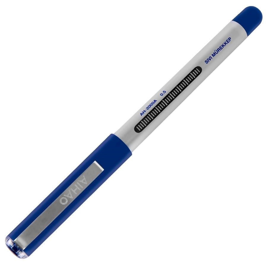 Roller ve Jel Kalemler Aihao Roller Kalem 0.5mm Mavi 12'li Paket Satın Al