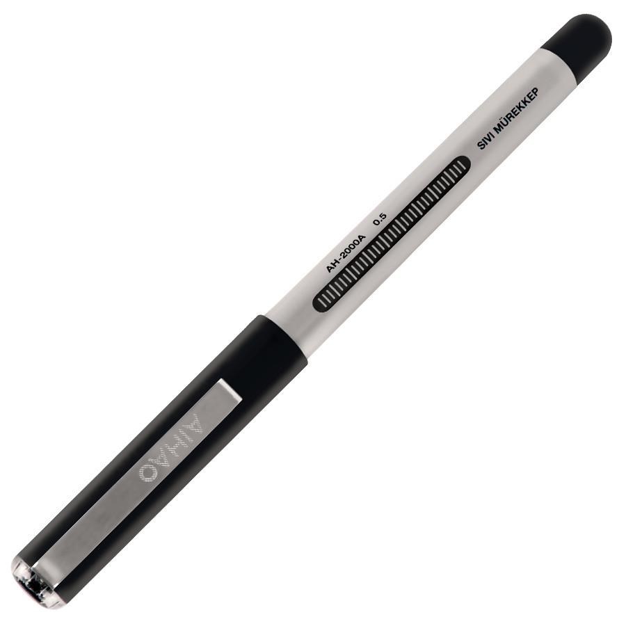Roller ve Jel Kalemler Aihao Roller Kalem 0.5mm Siyah 12'li Paket Satın Al